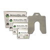 Maudlin Products Slotted Shim A-2 x 2" x 0.025", Pk20 MSA025-20