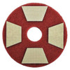 3m Polishing Pad,Gold,Shape Trapezoid,PK4 86018