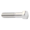 18-8, 1/4"-20 Hex Head Cap Screw, Plain Stainless Steel, 1-1/2 in L, 100 PK