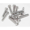1-4"-20 x 1 in Phillips Pan Machine Screw, NL-19 18-8 Stainless Steel, 100 PK  FBPHMSP14201P100