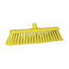 Vikan 2 1/2 x 19 in Sweep Face Broom Head, Stiff, Synthetic, Yellow 29206