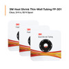 Heat Shrink Tube, Single Wall, Thin Wall, 2:1 I.D. Shrink Ratio, 0.75 in I.D. Before Shrinking