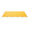 ADA Warning Pad Polymer Yellow, 2 ft W x 3 ft L, 7/16 in Thick