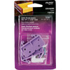 Prime-Line Polyethylene Purple Track Guide for 1/8 In. x 1-1/4 In. Track (2-Count)