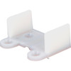 Prime-Line 1-7-16 In. x 3-4 In. White Nylon Single Pocket Door Guide N 6565 205370