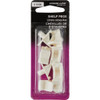Prime-Line 1-4 In. White Plastic Shelf Support (8 Count) U 10138 259438