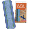 Bona PowerPlus 4 In. W. x 15 In. L. Microfiber Pad Mop Refill AX0003495