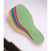 Brady Floor Marking Tape, vinyl, Solid, Green, 3 3-4 in W., 10 PK 31551