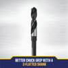 Irwin 11-16 In. Black Oxide Silver & Deming Drill Bit 91144 336920