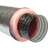 Imperial 12 In. I.D. x 25 Ft. R6.0 Silver Jacket Flexible Insulated Ducting