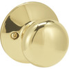 Schlage Plymouth Bright Brass Dummy Door Knob F170VPLY605 231924