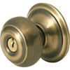 Schlage Georgian Antique Brass Entry Door Knob F51VGEO609 231967