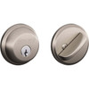 Schlage Satin Nickel Single Cylinder Deadbolt B60NG619