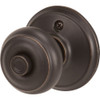 Schlage Georgian Aged Bronze Bed & Bath Door Knob F40VGEO716 227178