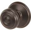 Schlage Georgian Aged Bronze Bed & Bath Door Knob F40VGEO716 227178