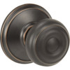 Schlage Georgian Aged Bronze Hall & Closet Door Knob F10VGEO716 227187