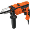 Black and Decker 1-2 In. Keyless 6.5-Amp VSR Electric Hammer Drill BEHD201 321133