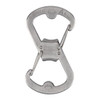 S-Biner Key Clip, Silver, Stainless Steel, Key Holder, Silver Texture