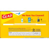 Glad 13 gal Trash Bags, 24 in x 25 in, Extra Heavy-Duty, 0.82 mil, White 70427