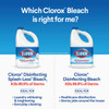Clorox 117 Oz. Concentrated Splash-Less Liquid Bleach 32411 Pack of 3 613840