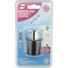 Danco 1-1-2 In. 2-in-1 Hair Catcher and Tub Drain Strainer with Chrome Finish 10772 405375