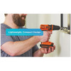 Black & Decker 20V MAX 3-8 In. Cordless Drill & Project Kit (68-Piece) LDX120PK 303884
