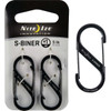 Nite Ize S-Biner Size 1 5 Lb. Capacity S-Clip Key Ring (2-Pack) SB1-2PK-01