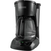 Black & Decker 12 Cup Programmable Black Coffee Maker CM1100B