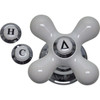 Danco Cross Replacement Chrome Faucet Handle 46004