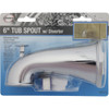 Danco 6 In. Chrome Bathtub Spout with Diverter 10315 403660