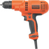Black & Decker 3-8 In. 5.2-Amp Keyless Electric Drill-Driver DR260C 321168