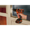 Black & Decker 12V MAX 3-8 In. Cordless Drill Kit with 1.5 Ah Battery & Charger BDCDD12C 383724