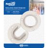 Stanley Home Designs 1-5-16 In. Zinc Closet Rod Socket, Satin Nickel (2-Pack) S822-082 213138