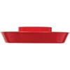 Farm-Tuff 1 Qt. Screw-On Red Polypropylene Poultry Waterer Base MFP-P 739911