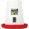 Farm-Tuff 25 Lb. Capacity Hanging Plastic Poultry Feeder P25HF 733409