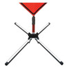 Sign Stand,Aluminum,15 in Maximum Mast H