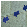 Floor Marking Tape, vinyl, Solid, Blue, 3 in W., 0.216 in Thickness, 50 PK
