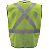 Kishigo L-XL Class 2 High Visibility Vest, Lime 1805-L-XL