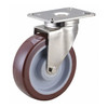 Swivel NSF-Listed Plate Caster,450 lb.,NSF-Listed Plate Type A