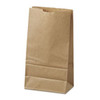 Manufacturer Varies Grocery Bag Flat Bottom 6 lb Brown, Pk500 18406