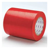 Floor Marking Tape, vinyl, Solid, Red, 6 in W., 5 mil Thickness