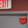 Safety Technology International Exit Door Alarm,Red,Polycarbonate,100 dB 3JYW2