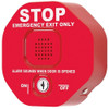 Safety Technology International Exit Door Alarm,Horn,105dB,Red 3JYW2