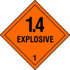 Manufacturer Varies DOT Container Label,4" Label W,PK100 9DXU4