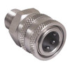 Mi-T-M Quick Connect Coupler,Male,3/8 x 3/8 In 17-0042