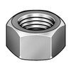 Hex Nut, 1-3/8"-12, Steel, Grade 8, Black Oxide, 1-11/64 in Ht