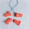 MAXIMUM Disposable Foam Ear Plugs, Bell Shape, 33 dB, Orange, 200 PK  MXM-1G