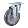 Manufacturer Varies Swivel Plate Caster,5 in Dia,315 lb,Gray 2G045