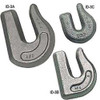 Buyers Products Weld-On Grab Hook,Grade 43,3-8 In B2408W375