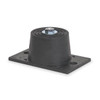 Mason Industries Floor Mount Vibration Isolator,Neoprene 4C997